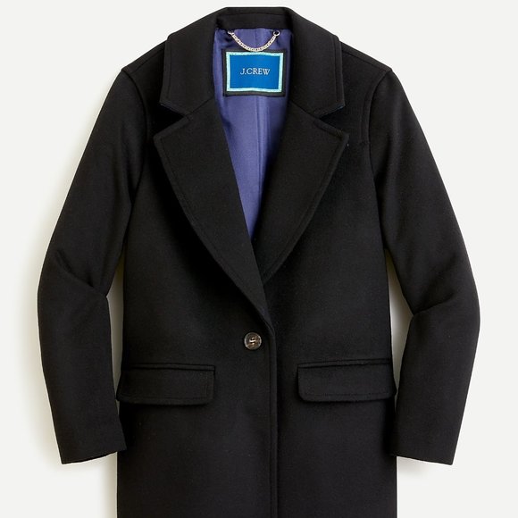 NWT-XSP LP MP - J.Crew Blazer-coat in Italian wool-cashmere